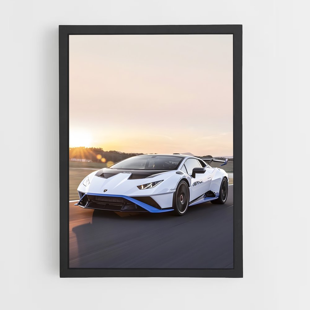 Poster Huracan Power – affiche Lamborghini (vue 2)